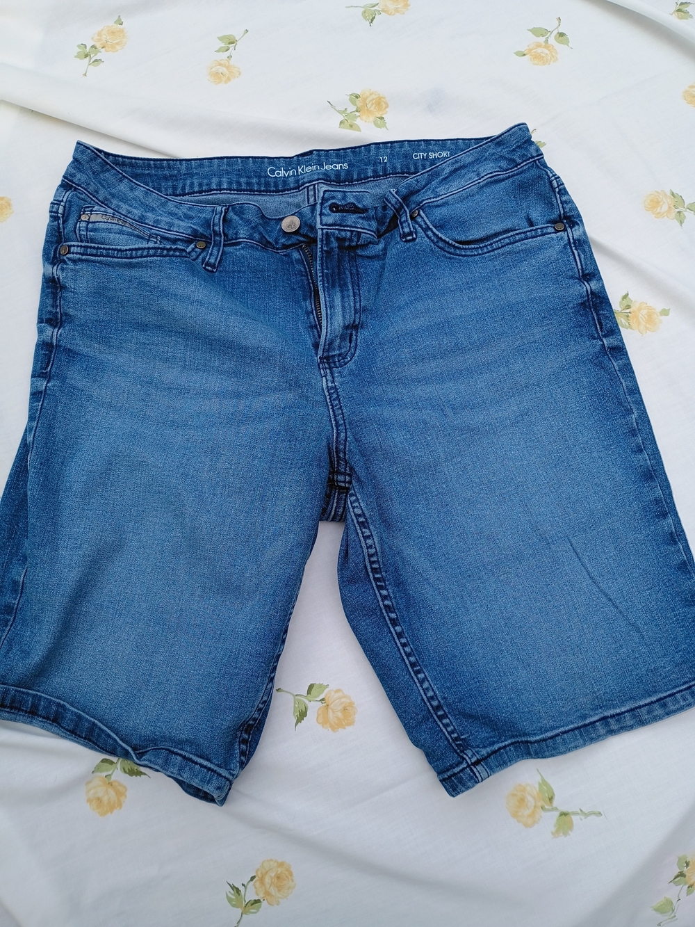 Calvin Klein Jeans Blue Women's Denim Shorts